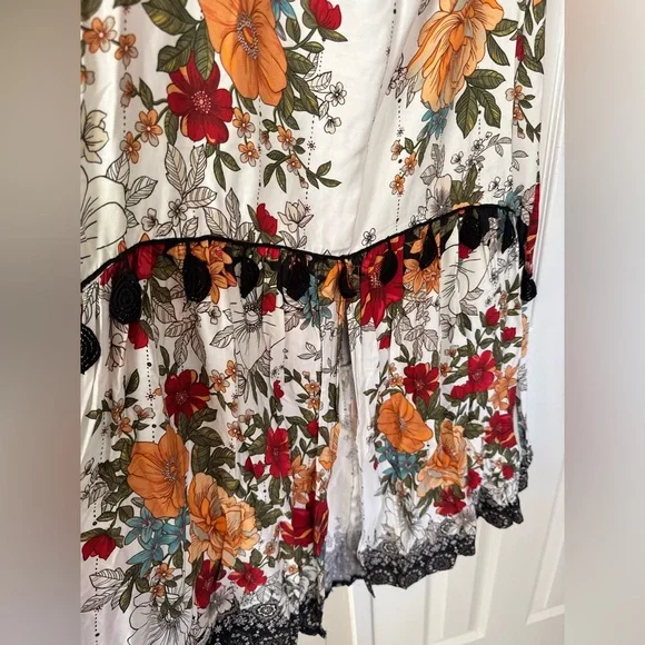 FARM Rio Natasha Multicolor Floral Maxi Skirt - Picture 10 of 12